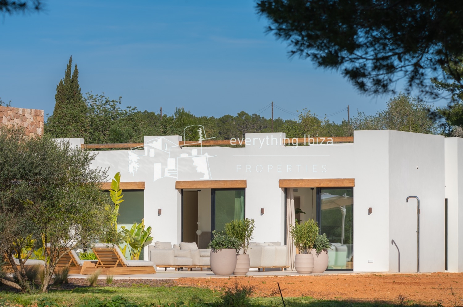 Magnificent New Villa Close to Santa Gertrudis with a Plot of 23.000m2, Ref1722, for sale in Ibiza by everything ibiza Properties