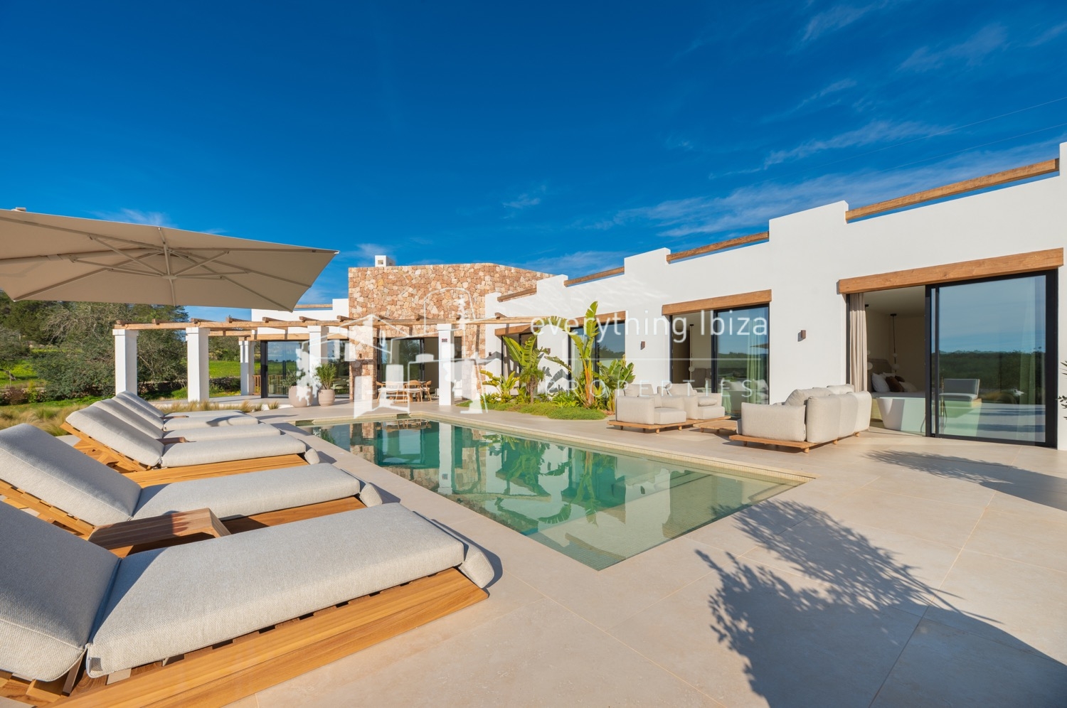 Magnificent New Villa Close to Santa Gertrudis with a Plot of 23.000m2, Ref1722, for sale in Ibiza by everything ibiza Properties