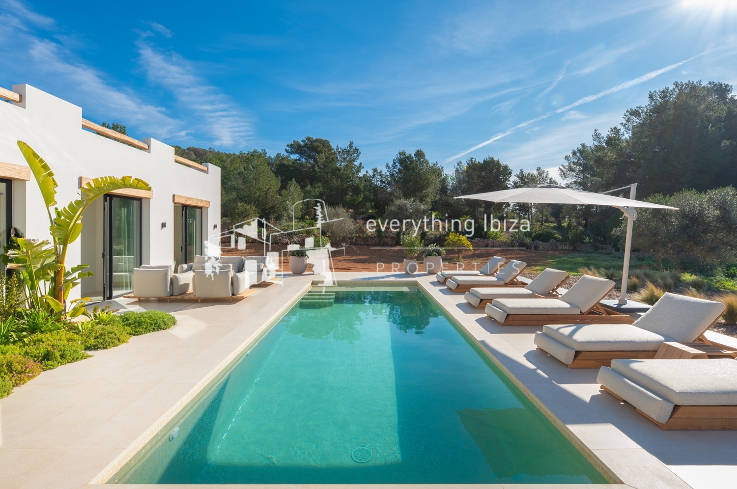 Magnificent New Villa Close to Santa Gertrudis with a Plot of 23.000m2, Ref1722, for sale in Ibiza by everything ibiza Properties
