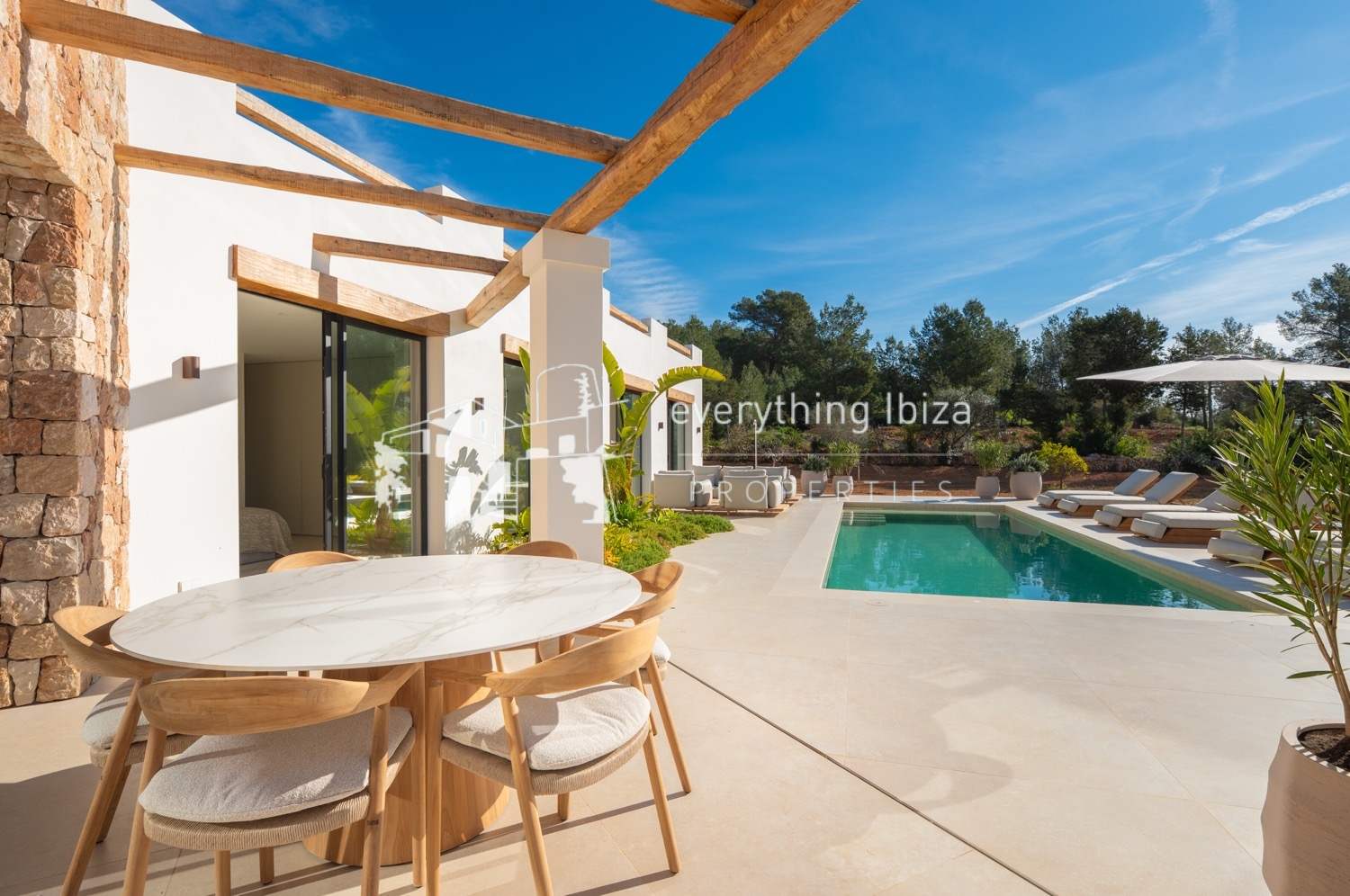 Magnificent New Villa Close to Santa Gertrudis with a Plot of 23.000m2, Ref1722, for sale in Ibiza by everything ibiza Properties