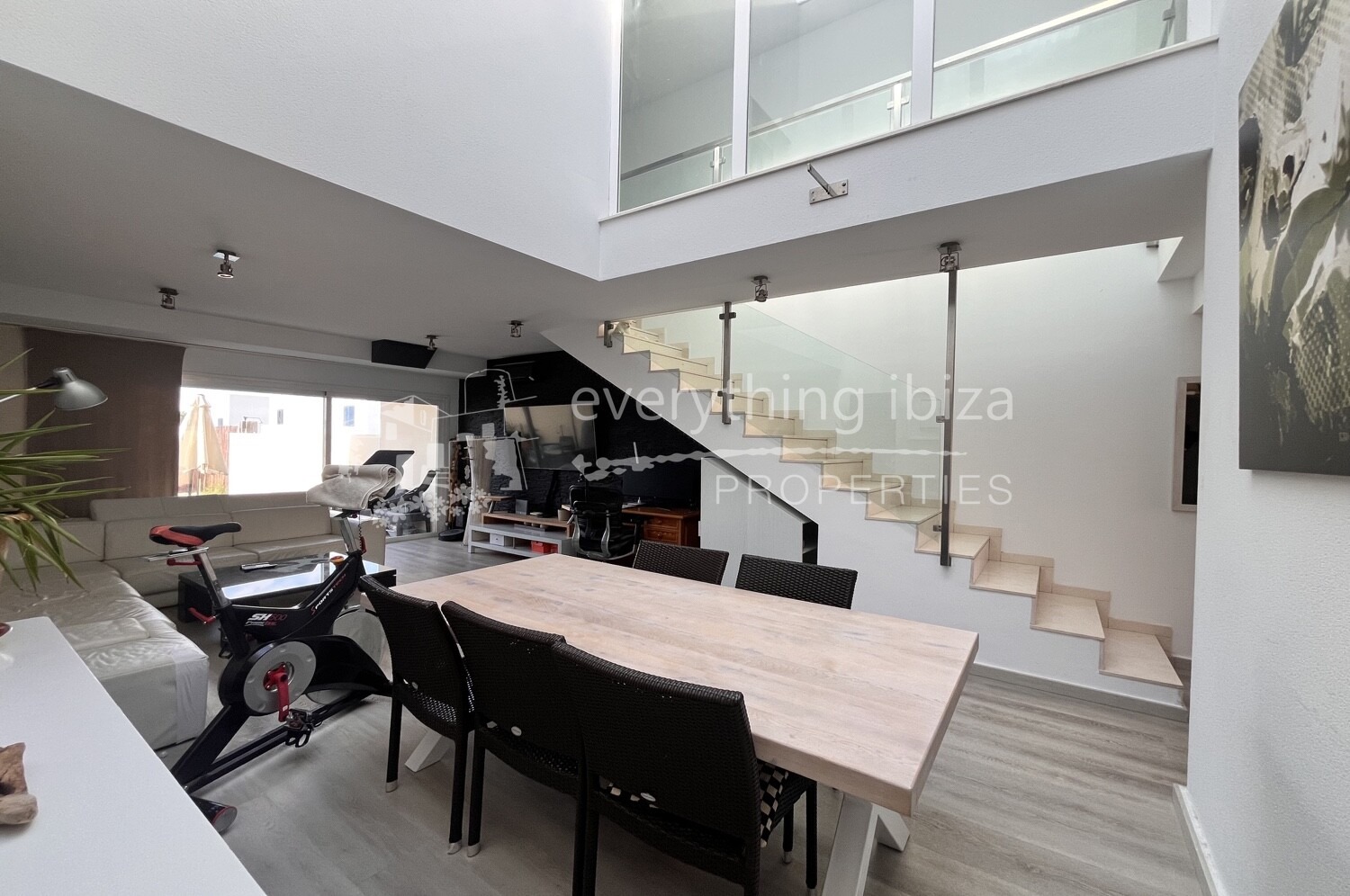 Contemporary Townhouse with Pool Close to the Sea & Local Amenities, ref.1743, for sale in Ibiza by everything ibiza Properties