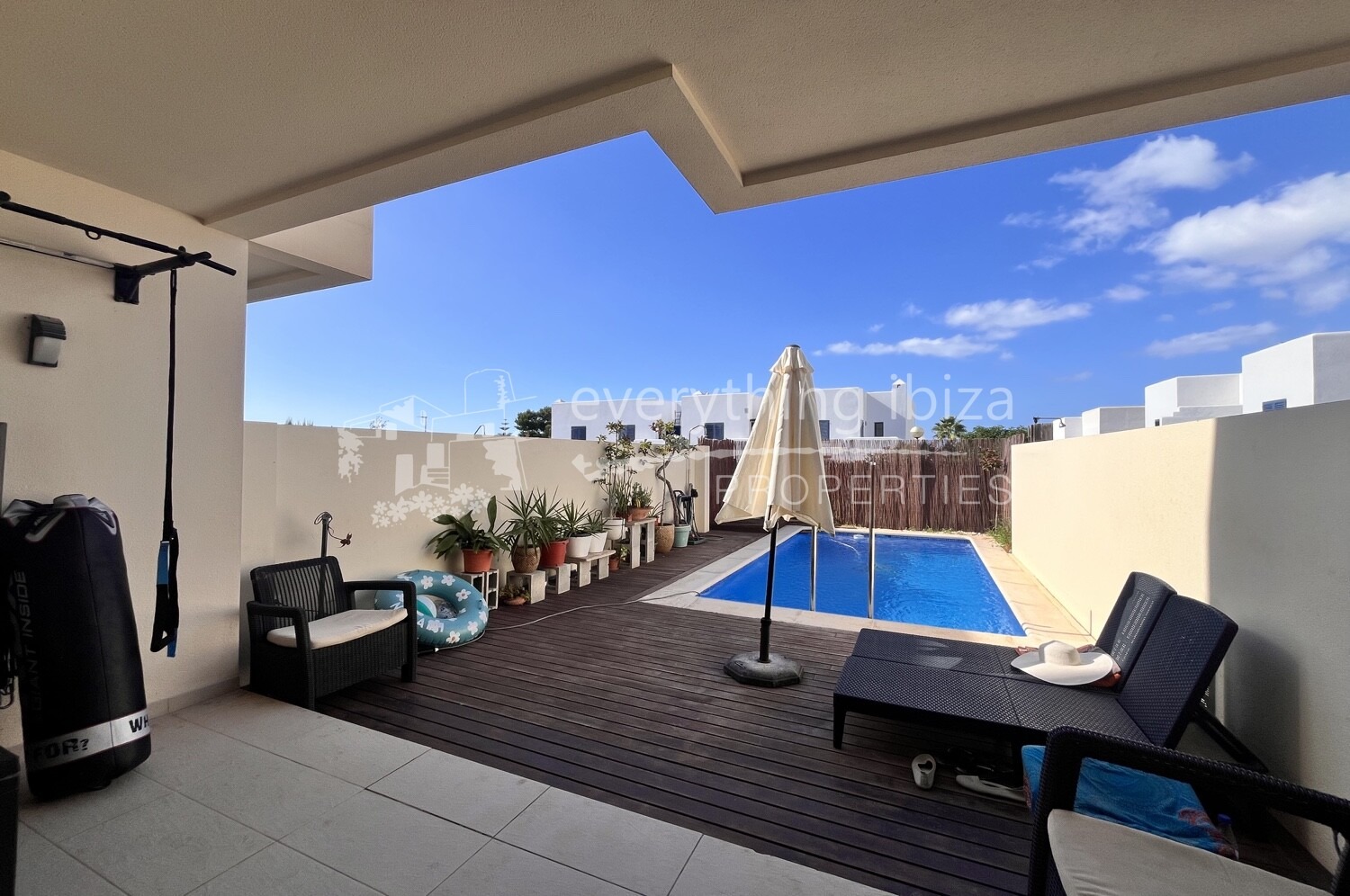 Contemporary Townhouse with Pool Close to the Sea & Local Amenities, ref.1743, for sale in Ibiza by everything ibiza Properties