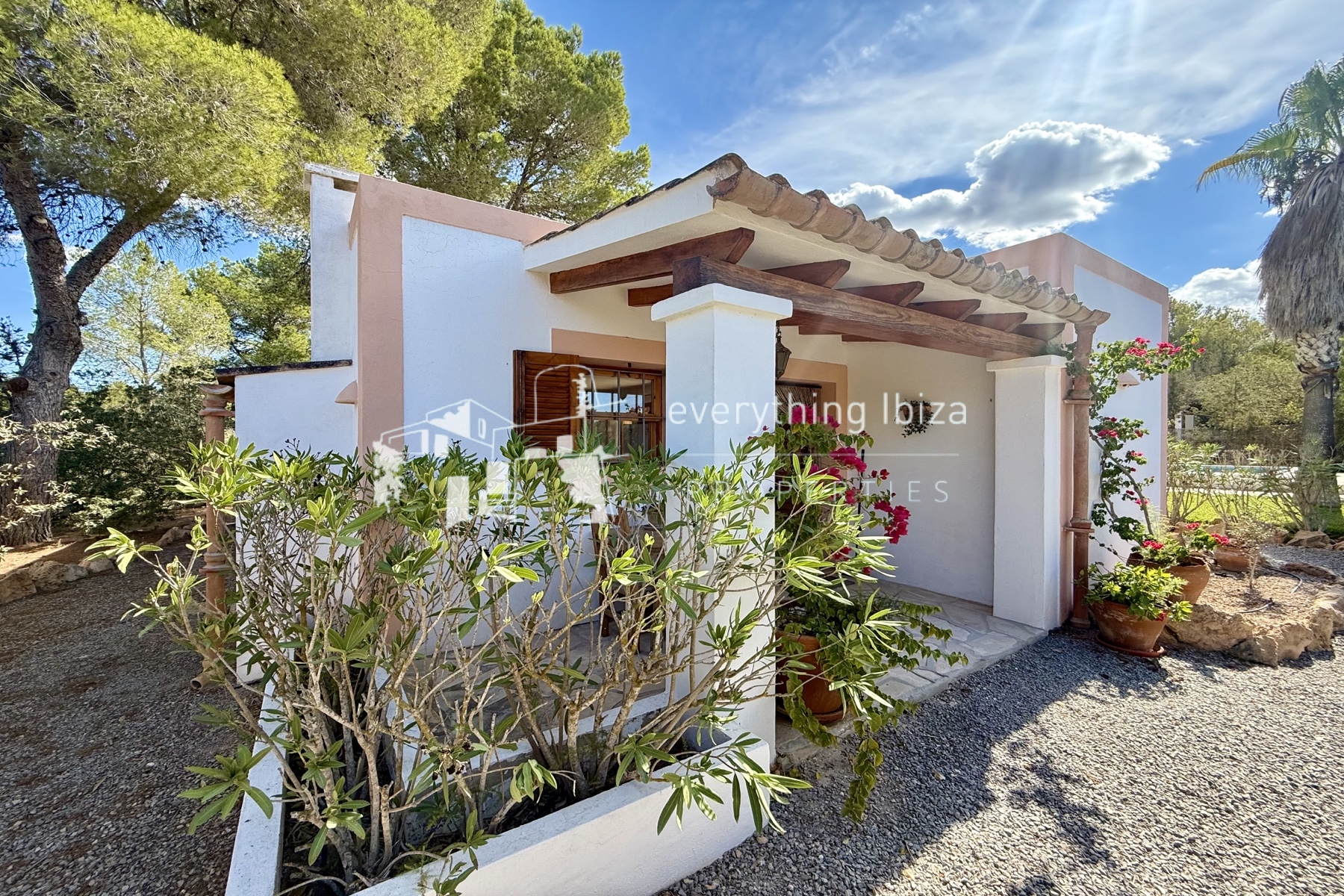 Mediterranean Style Villa on a Large Country Plot Oozing Charm and Character in Ibiza