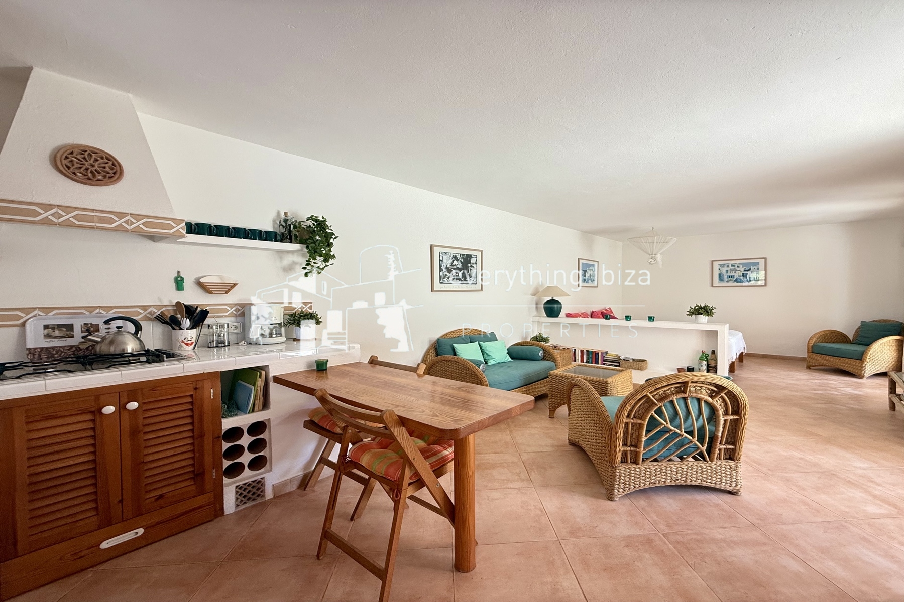 Mediterranean Style Villa on a Large Country Plot Oozing Charm and Character in Ibiza