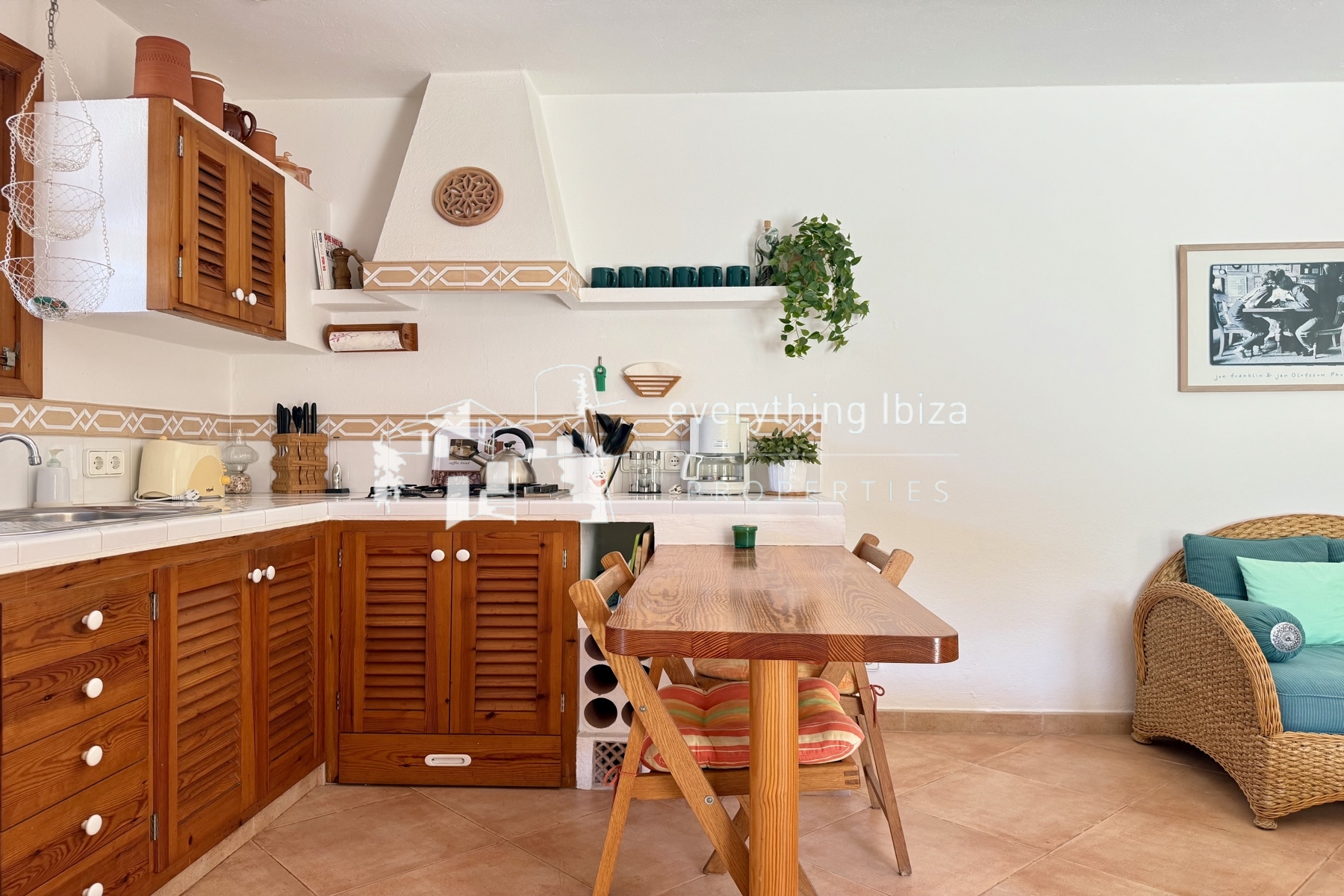 Mediterranean Style Villa on a Large Country Plot Oozing Charm and Character in Ibiza