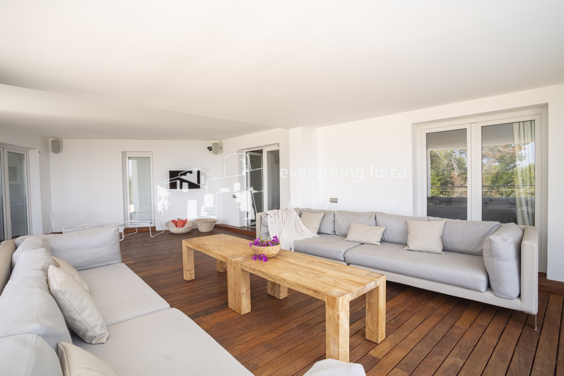 Magnificent Modern Villa in Cala Salada with Tourist License and Stunning Sea & Sunset Views by everything ibiza Properties - ref. 1825