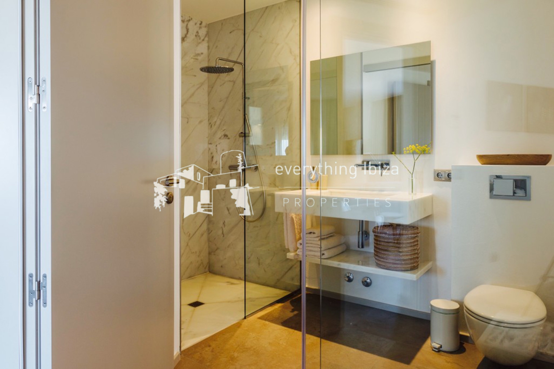 Magnificent Modern Villa in Cala Salada with Tourist License and Stunning Sea & Sunset Views by everything ibiza Properties - ref. 1825