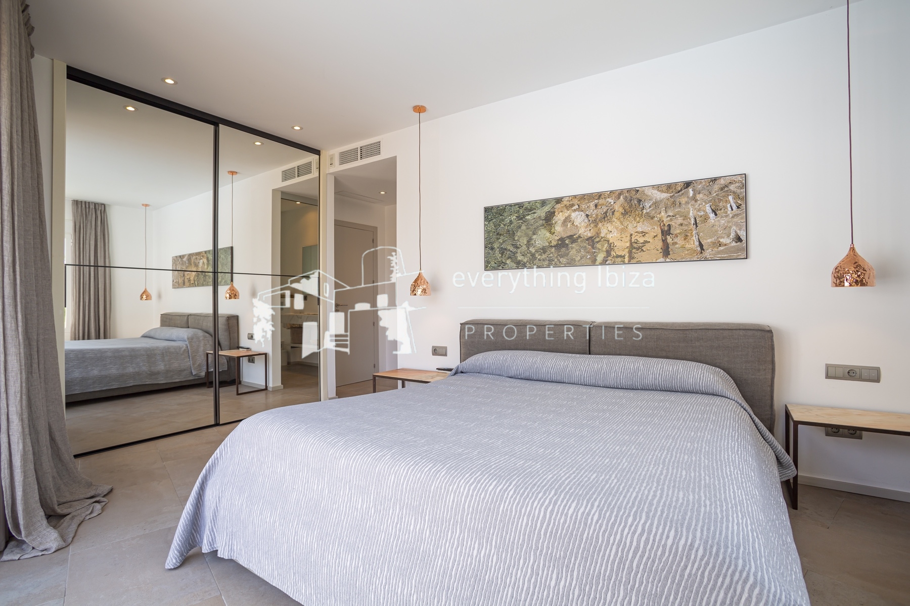 Magnificent Modern Villa in Cala Salada with Tourist License and Stunning Sea & Sunset Views by everything ibiza Properties - ref. 1825