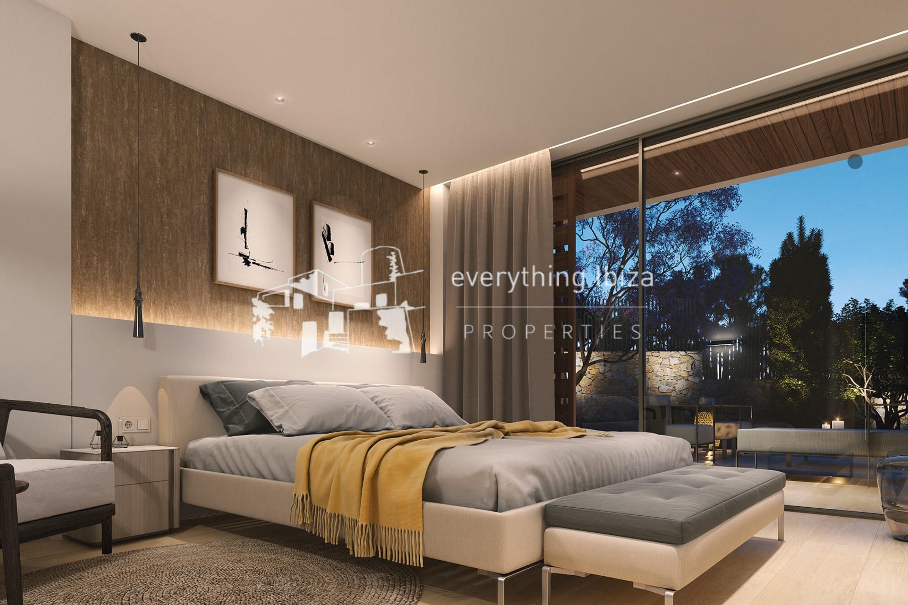 New Built Cosmopolitan Villa of Sustainable Quality & Design Close to Jesus Village by everything ibiza Properties - ref. 1836 N22