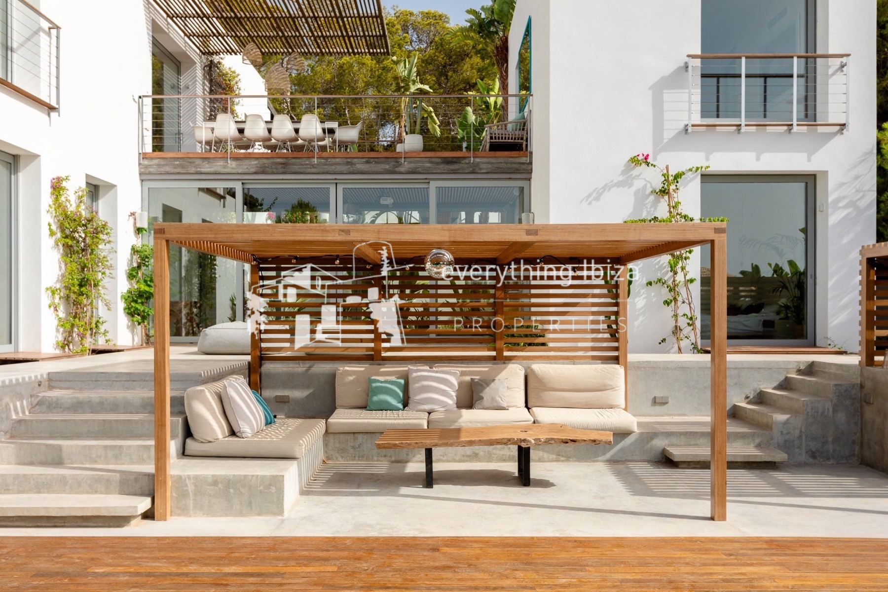 Exquisite Modern Villa Close to the Beach with Panoramic Views and Tourist License in Ibiza