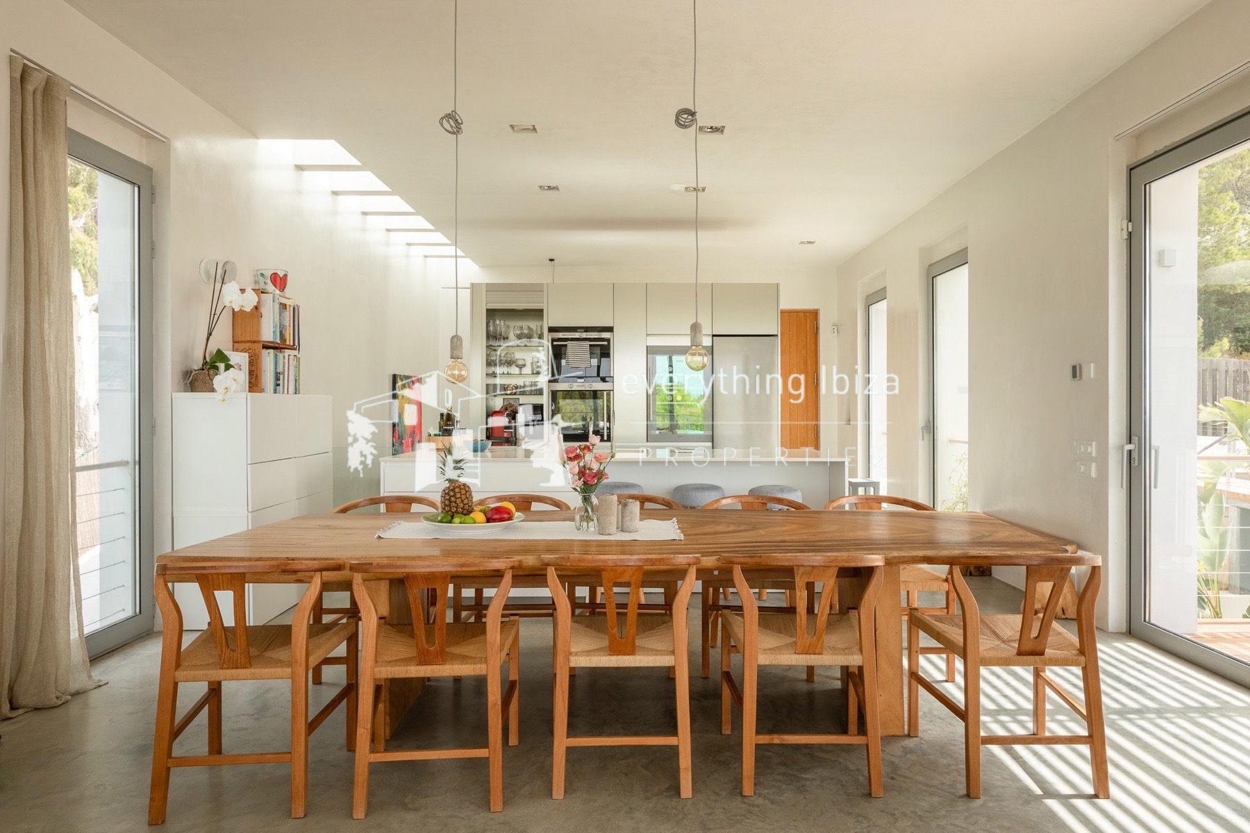 Exquisite Modern Villa Close to the Beach with Panoramic Views and Tourist License in Ibiza