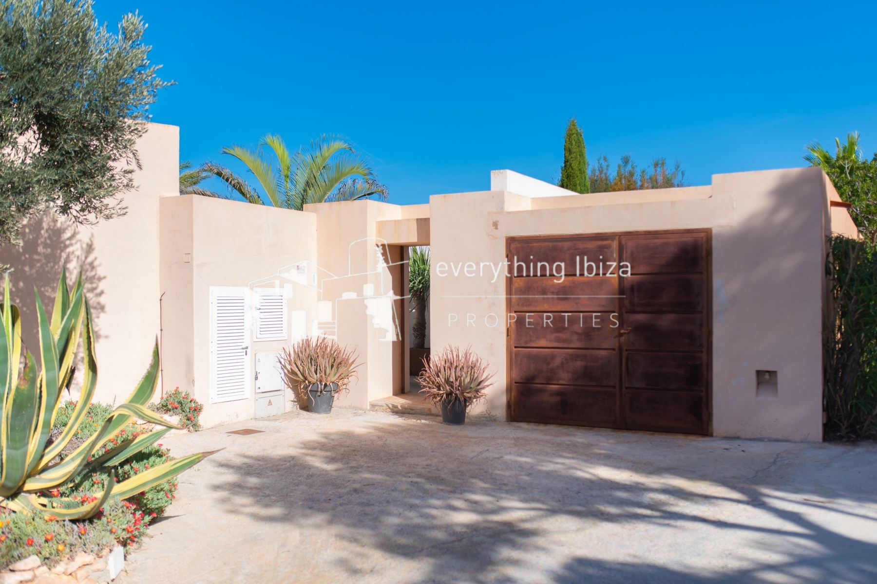 Contemporary elegance meets coastal luxury in this stunning sea-view villa with pool in Ibiza