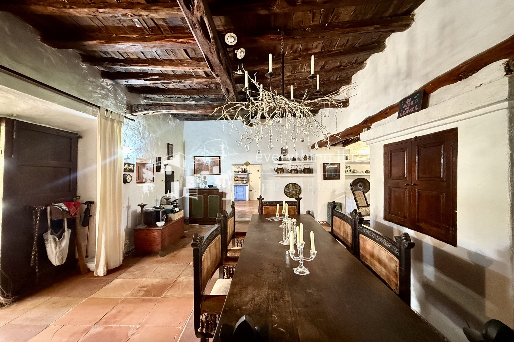 Historic Country Finca Oozing Character and Charm Set in Super San Jose Location by everything ibiza Properties - ref. 1859