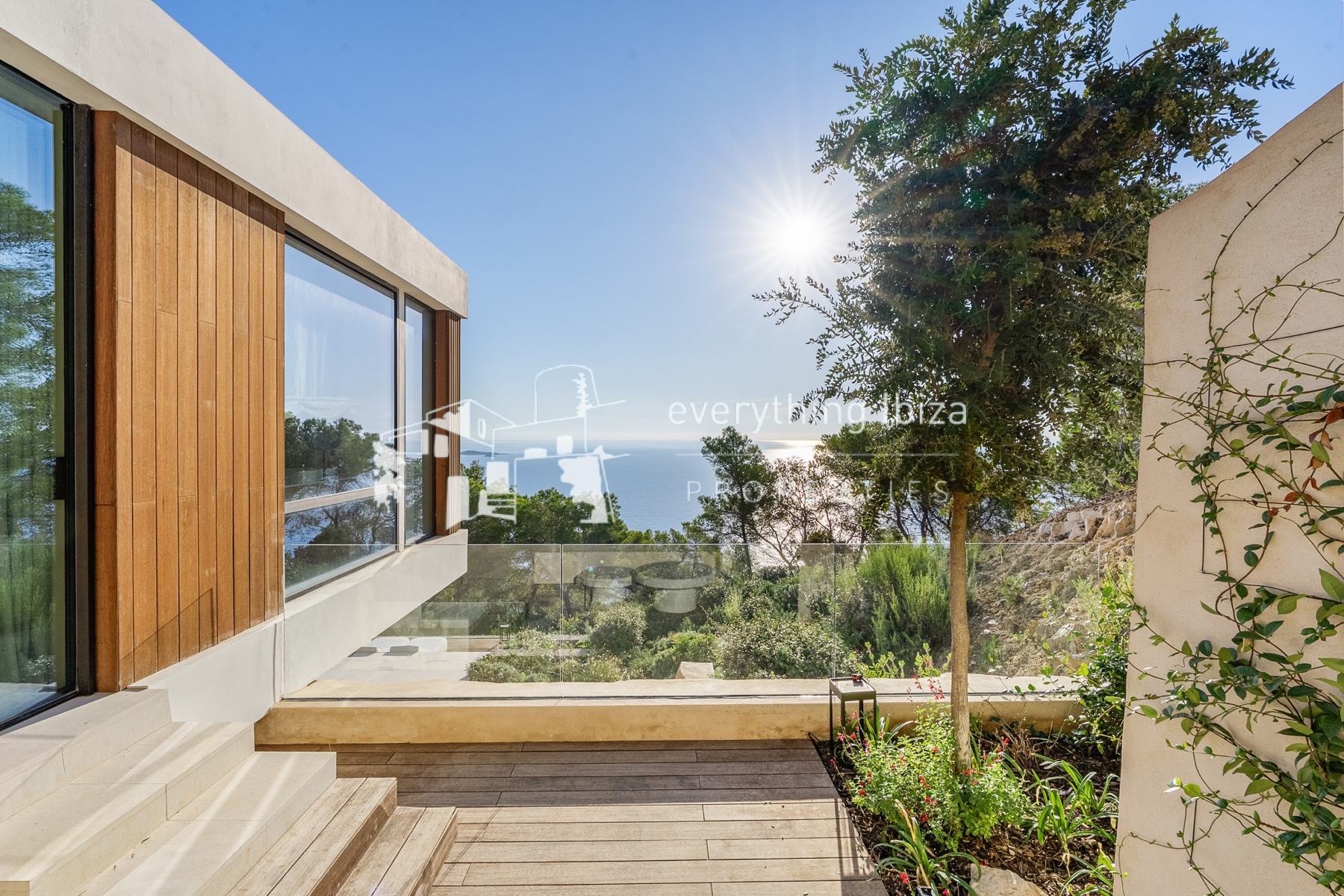 New Luxury Villa of First Quality and Design with Stunning Sea, Sunrise and Coastline Views by everything ibiza Properties - ref. 1868