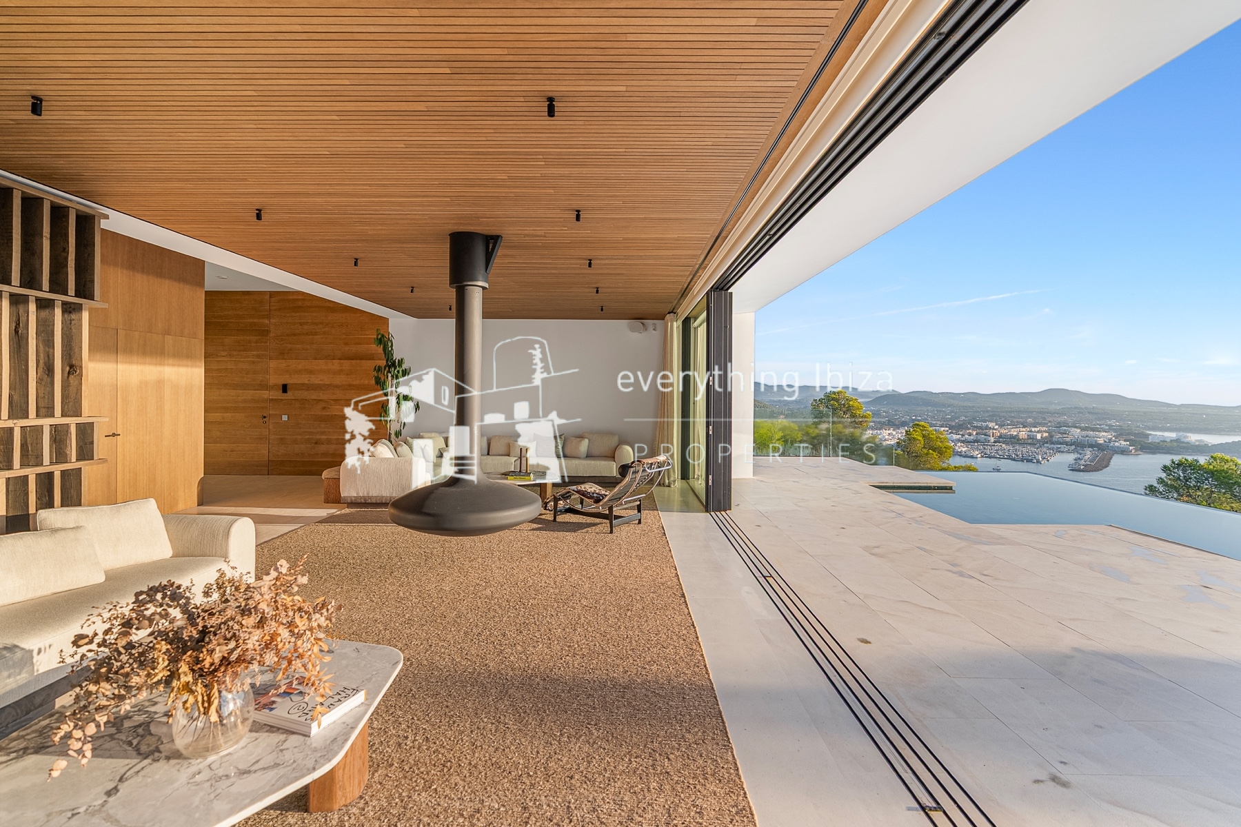 New Luxury Villa of First Quality and Design with Stunning Sea, Sunrise and Coastline Views by everything ibiza Properties - ref. 1868