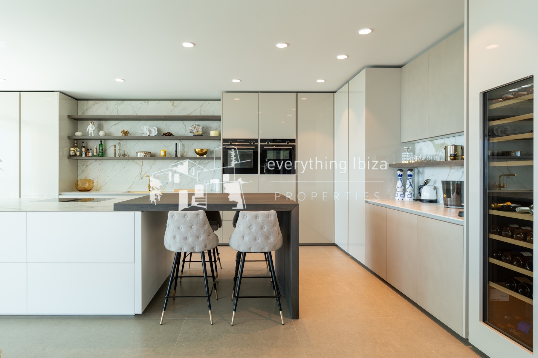 Chic Cosmopolitan Villa Close to Ibiza Town with Stunning Panoramic Elevated Views by everything ibiza Properties - ref. 1863