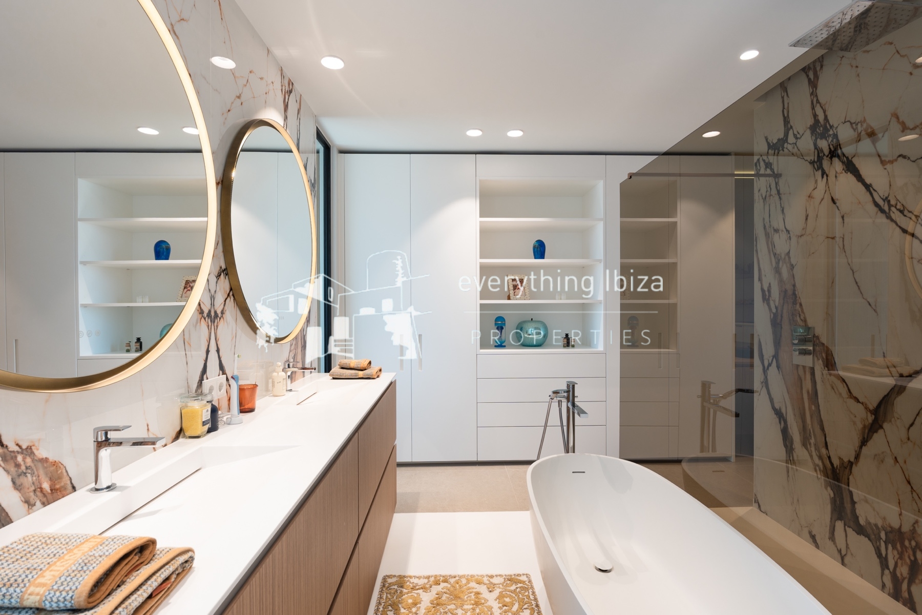 Chic Cosmopolitan Villa Close to Ibiza Town with Stunning Panoramic Elevated Views by everything ibiza Properties - ref. 1863