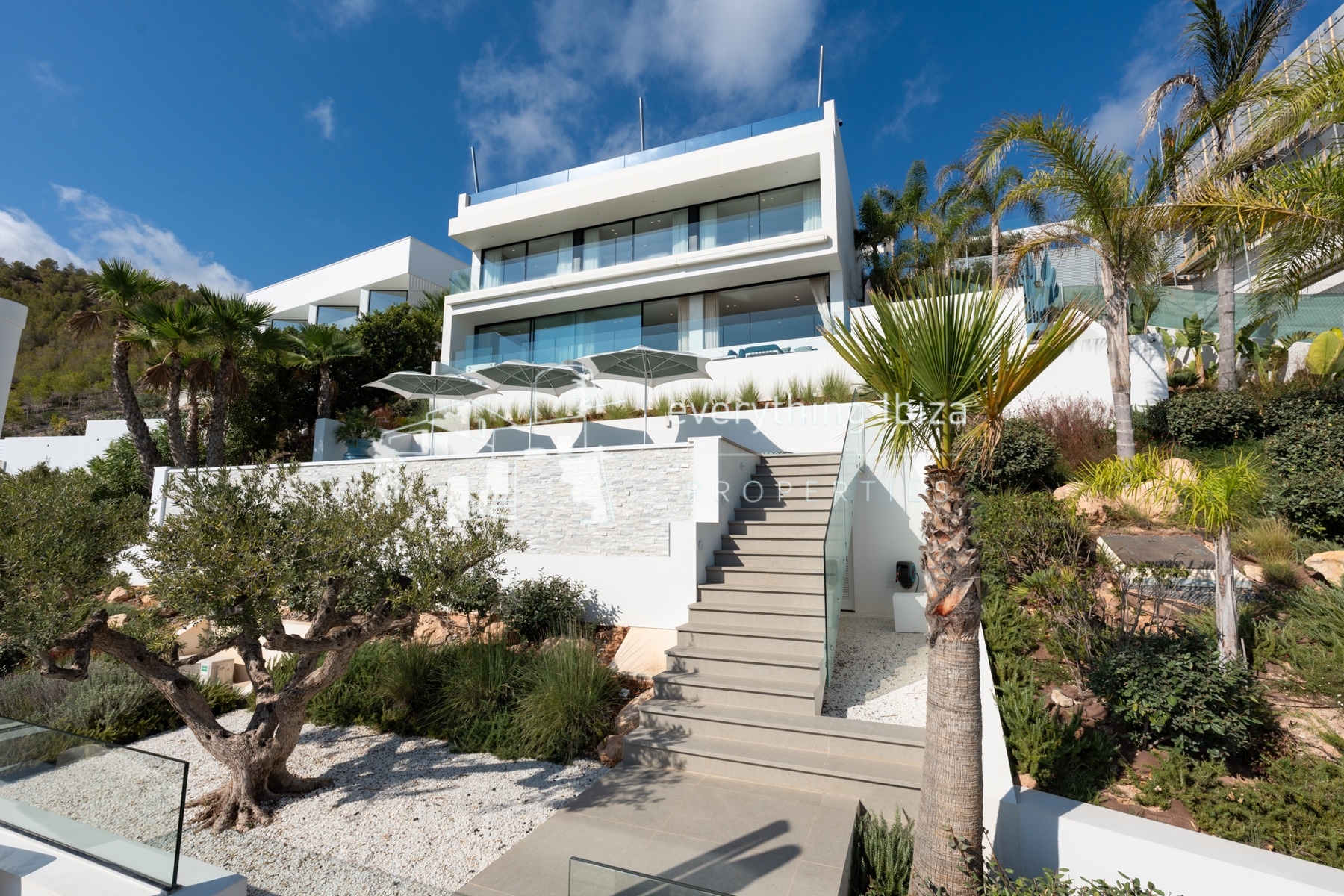 Chic Cosmopolitan Villa Close to Ibiza Town with Stunning Panoramic Elevated Views by everything ibiza Properties - ref. 1863