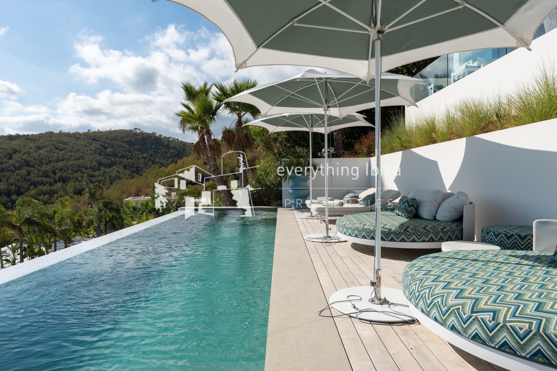 Chic Cosmopolitan Villa Close to Ibiza Town with Stunning Panoramic Elevated Views by everything ibiza Properties - ref. 1863