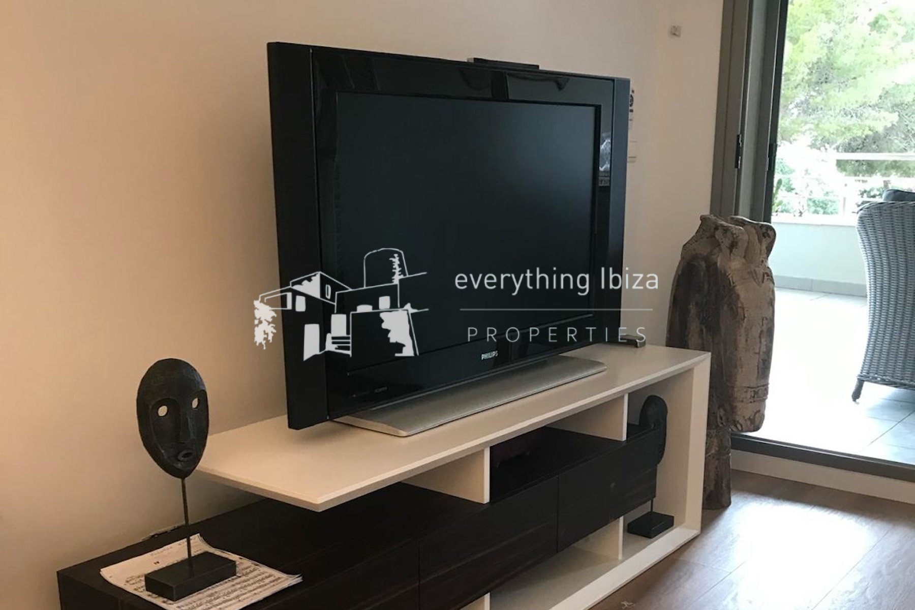 Impressive 2 Bed Apartment in Elite Residential Complex Close to Cala Tarida Beach by everything ibiza Properties - ref. 1864