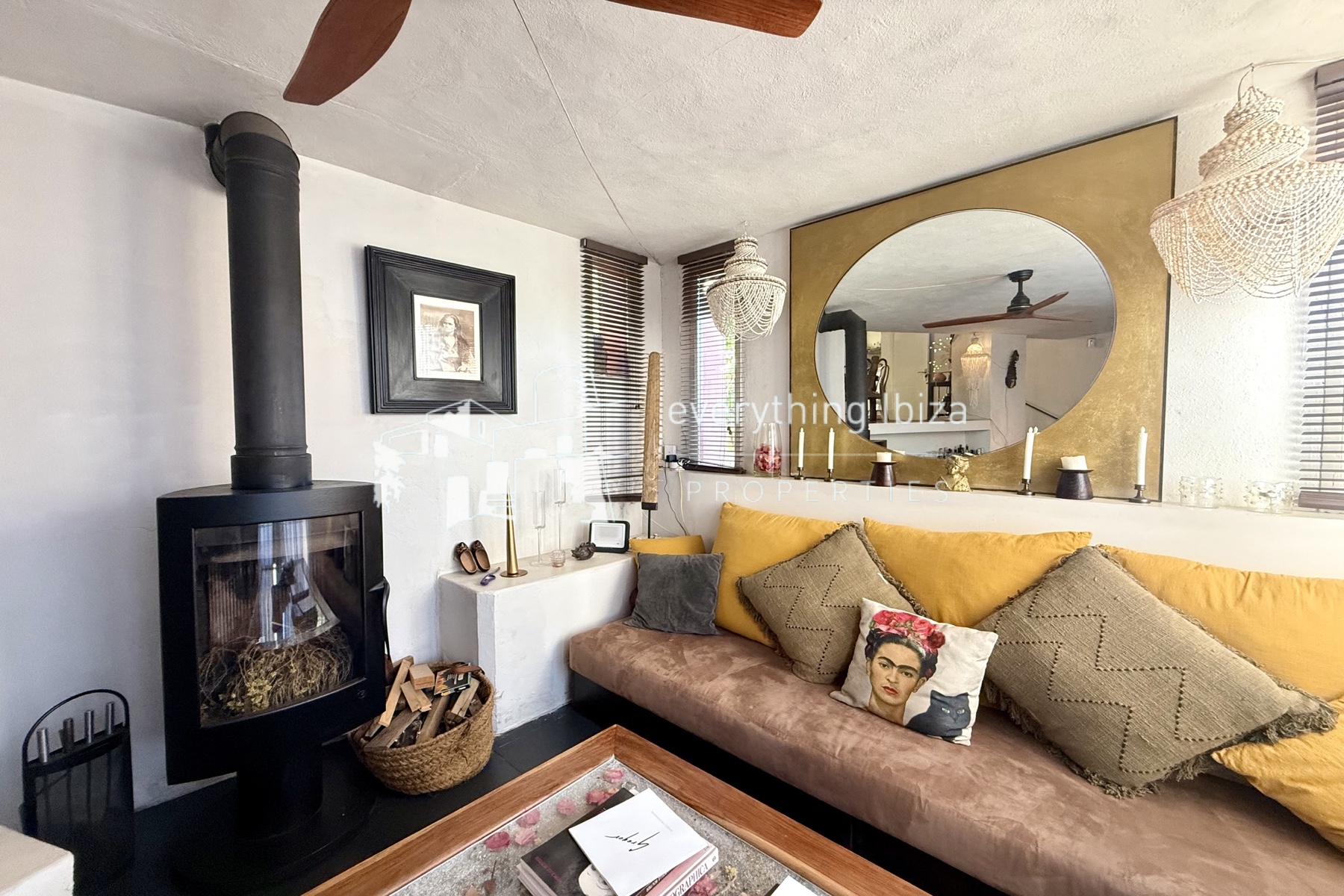 Two Charming Villas Close to the Beach with Private Pool and Stunning Panoramic Views by everything ibiza Properties - ref. 1871