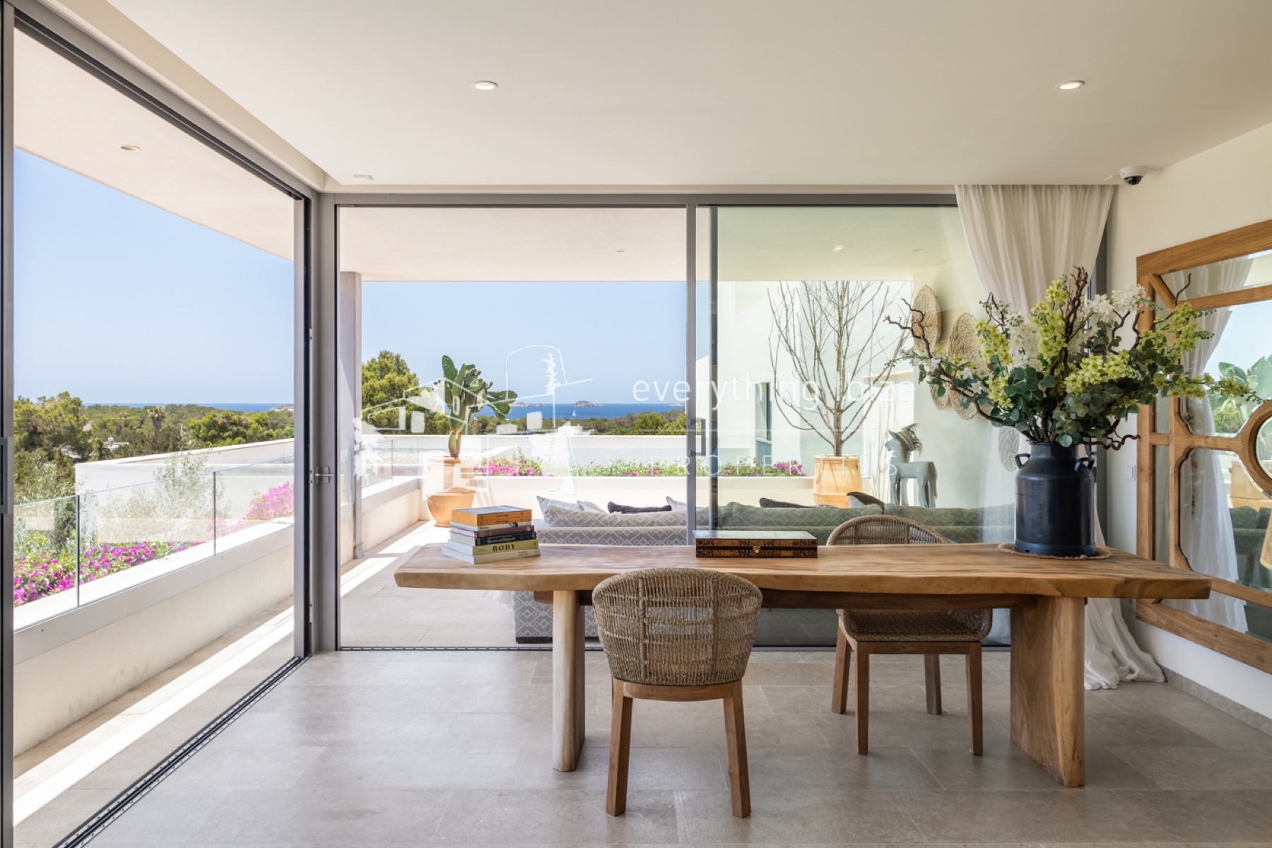 Luxury Mediterranean Villa Close to Amazing Beaches with Stunning Sea and Sunset Views by everything ibiza Properties - ref. 1872