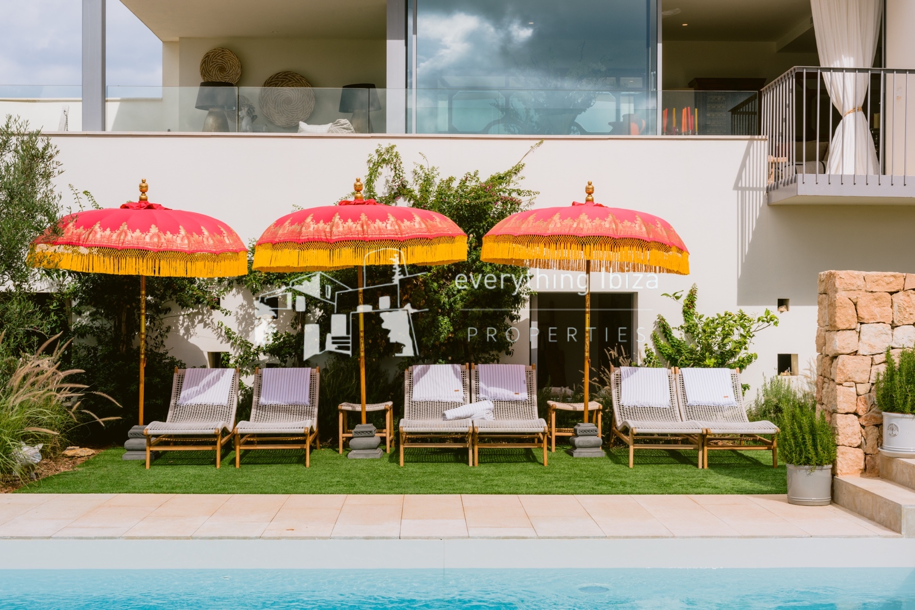 Luxury Mediterranean Villa Close to Amazing Beaches with Stunning Sea and Sunset Views by everything ibiza Properties - ref. 1872