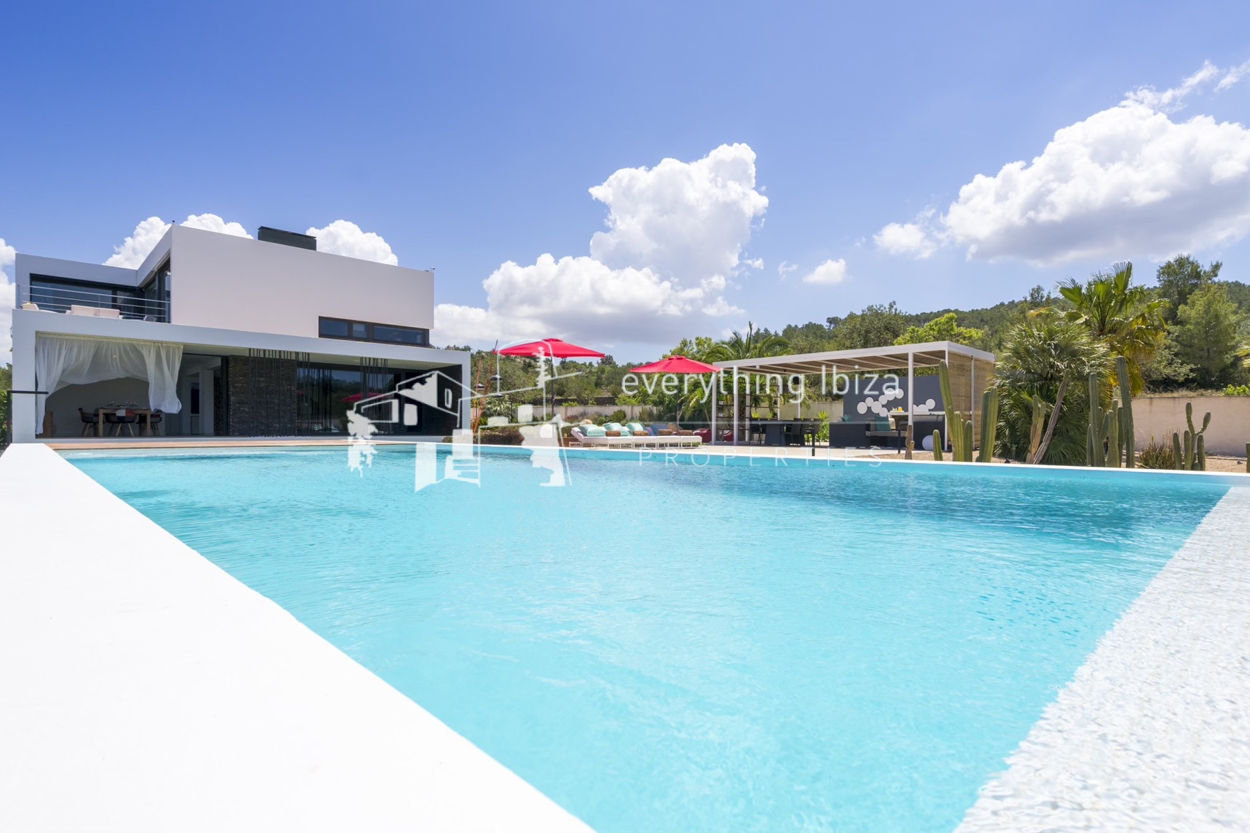 Contemporary Prestige Villa in Beautiful Benimussa Valley with Pool, Touristic License and Privacy - ref. 1866 - by everything ibiza Properties