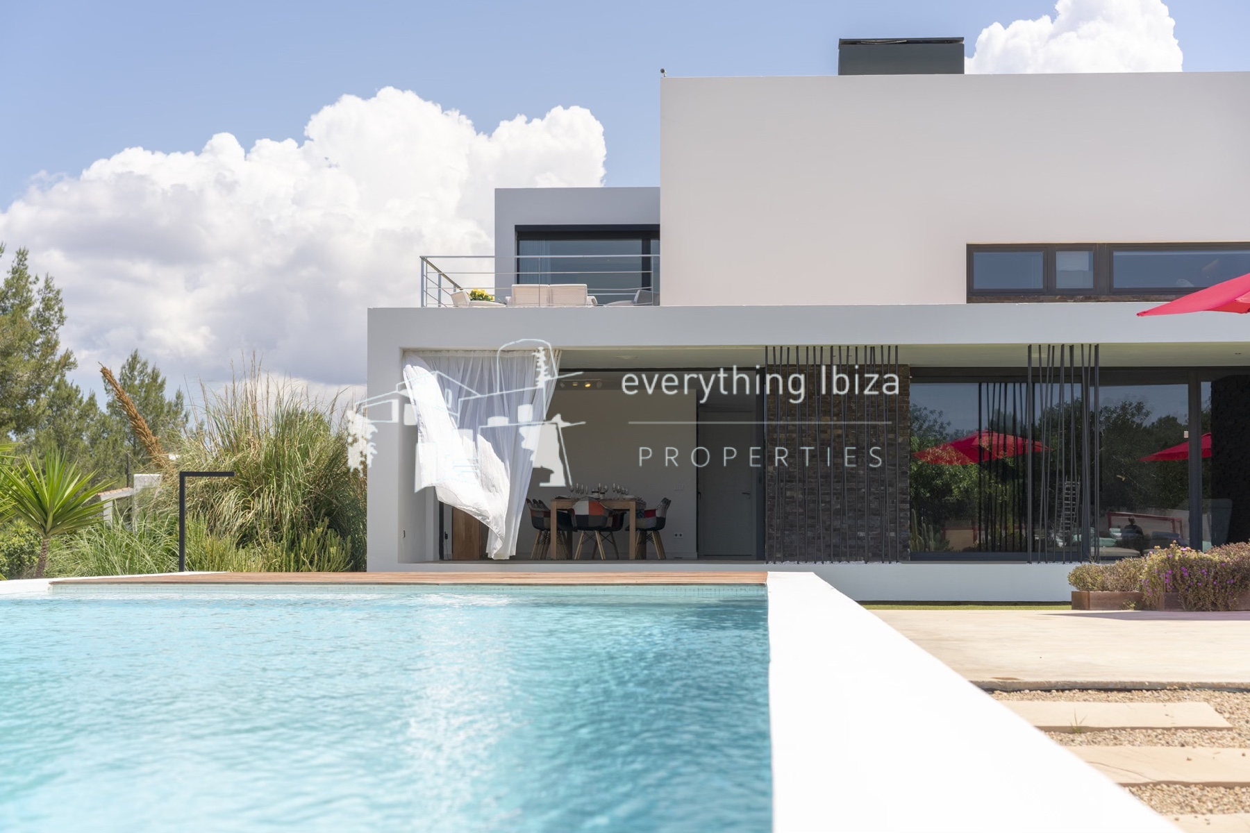 Contemporary Prestige Villa in Beautiful Benimussa Valley with Pool, Touristic License and Privacy - ref. 1866 - by everything ibiza Properties