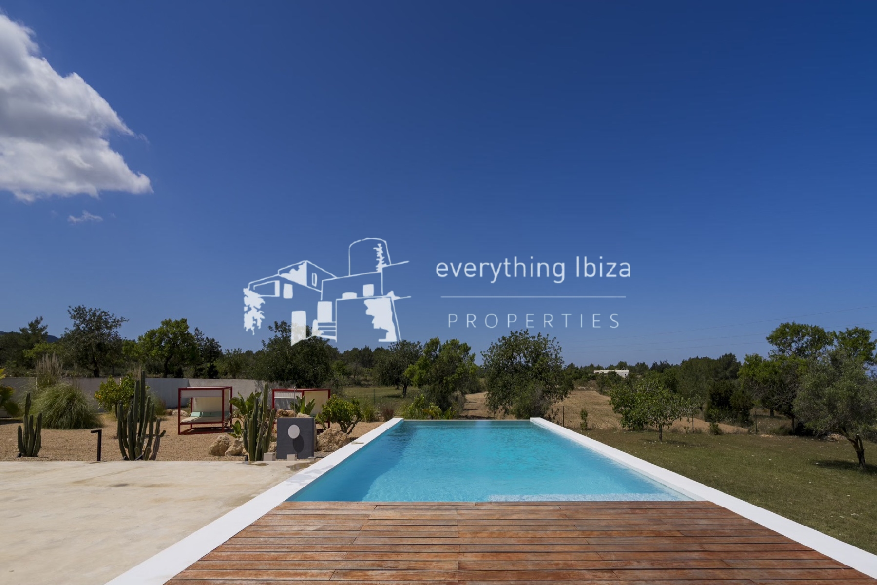 Contemporary Prestige Villa in Beautiful Benimussa Valley with Pool, Touristic License and Privacy - ref. 1866 - by everything ibiza Properties