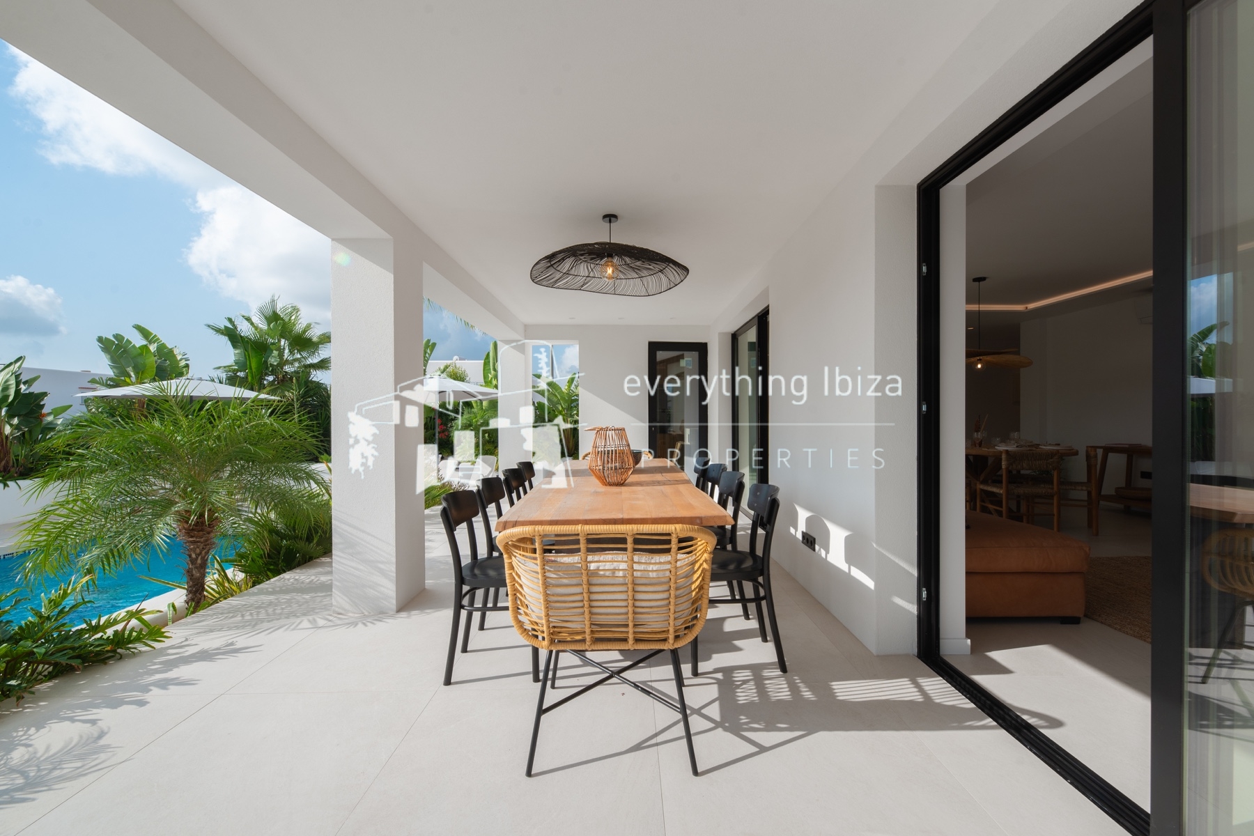 Exquisite Modern Luxury Villa with Private Pool and Super Views Over to Dalt Vila - ref. 1873 - by everything ibiza Properties