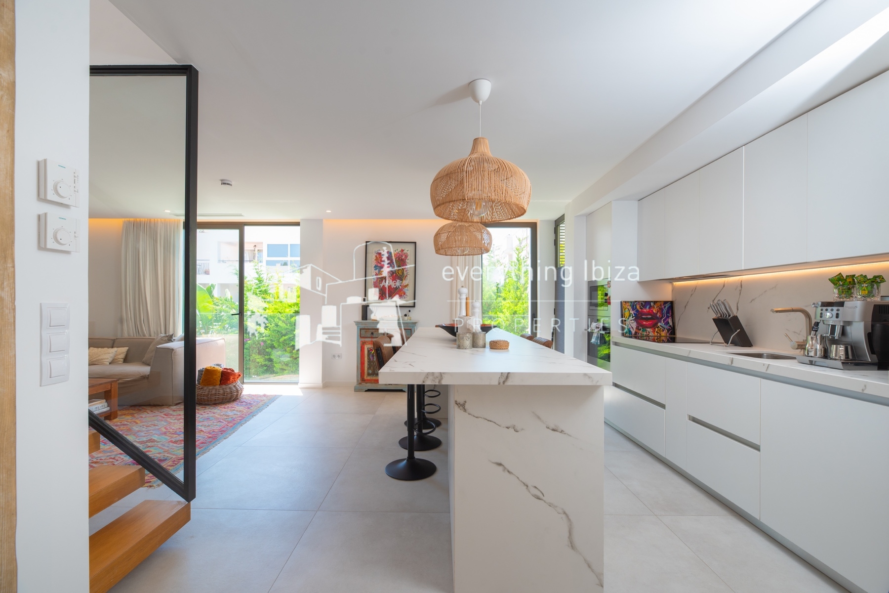 Contemporary Penthouse Apartment in Jesus with Super Rooftop Terrace and Pool - ref. 1877 - by everything ibiza Properties