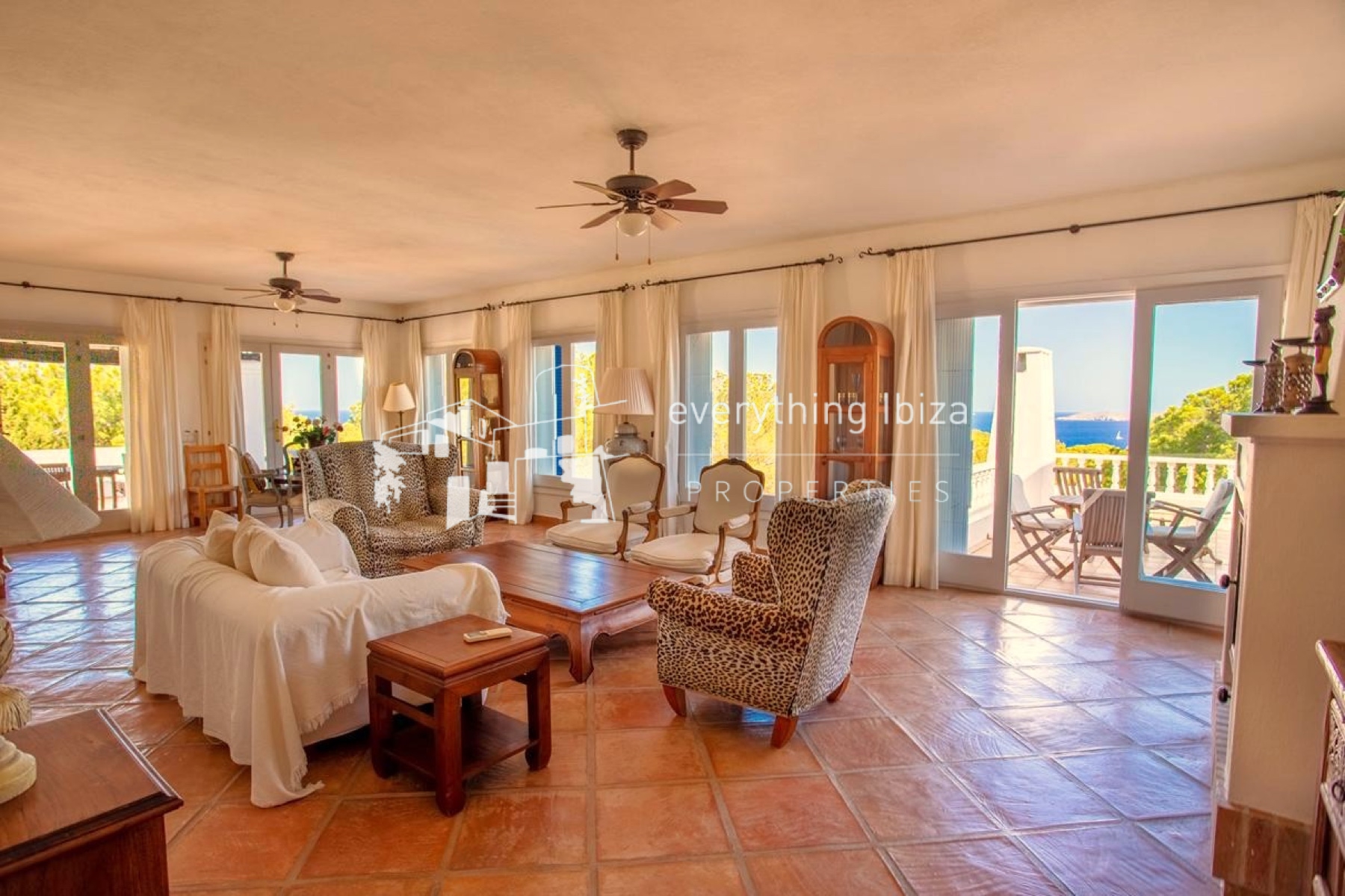 Elegant Licensed Villa with Panoramic Sea Views, Ultimate Privacy & Timeless Mediterranean Appeal - ref. 1878 - by everything ibiza Properties