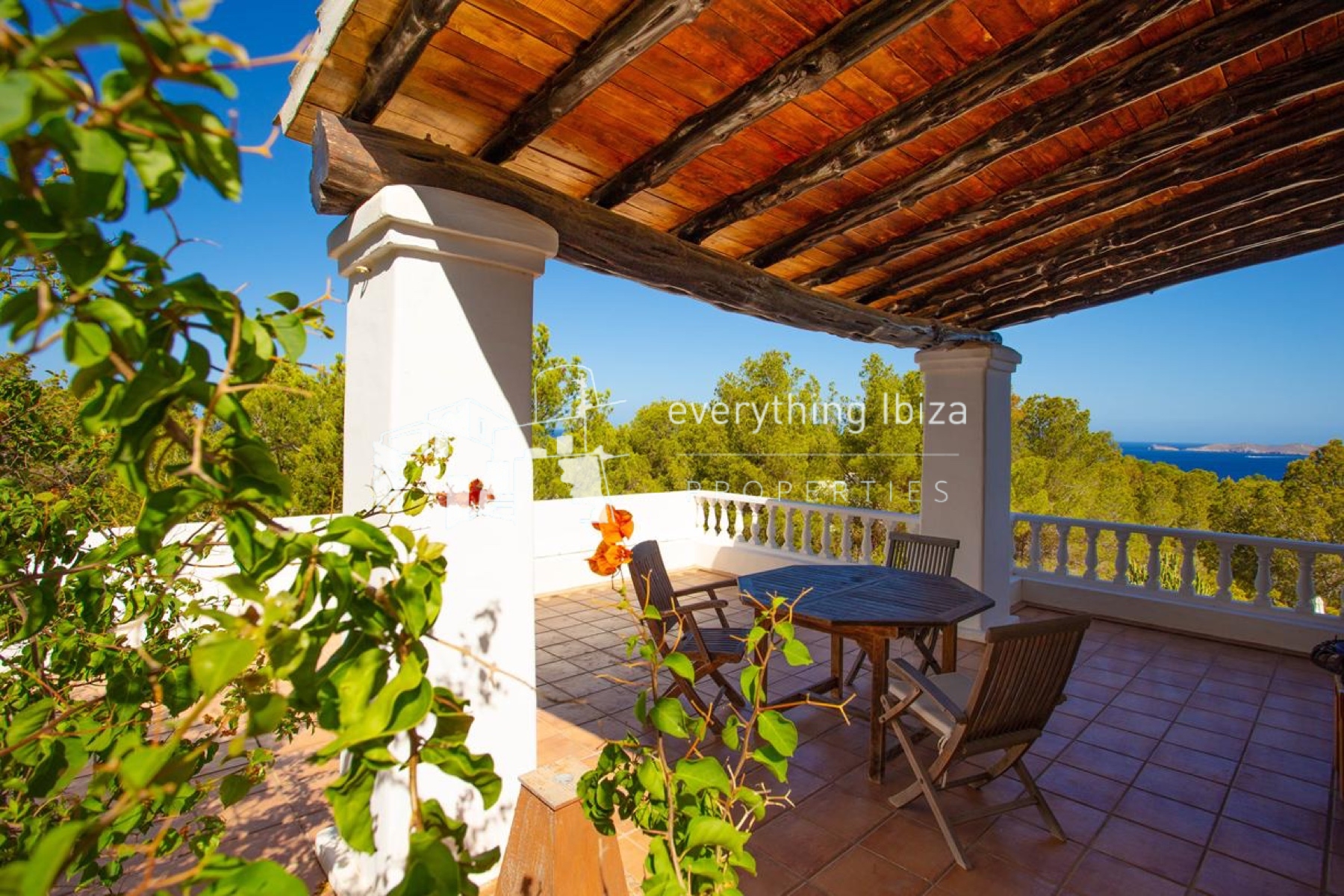 Elegant Licensed Villa with Panoramic Sea Views, Ultimate Privacy & Timeless Mediterranean Appeal - ref. 1878 - by everything ibiza Properties