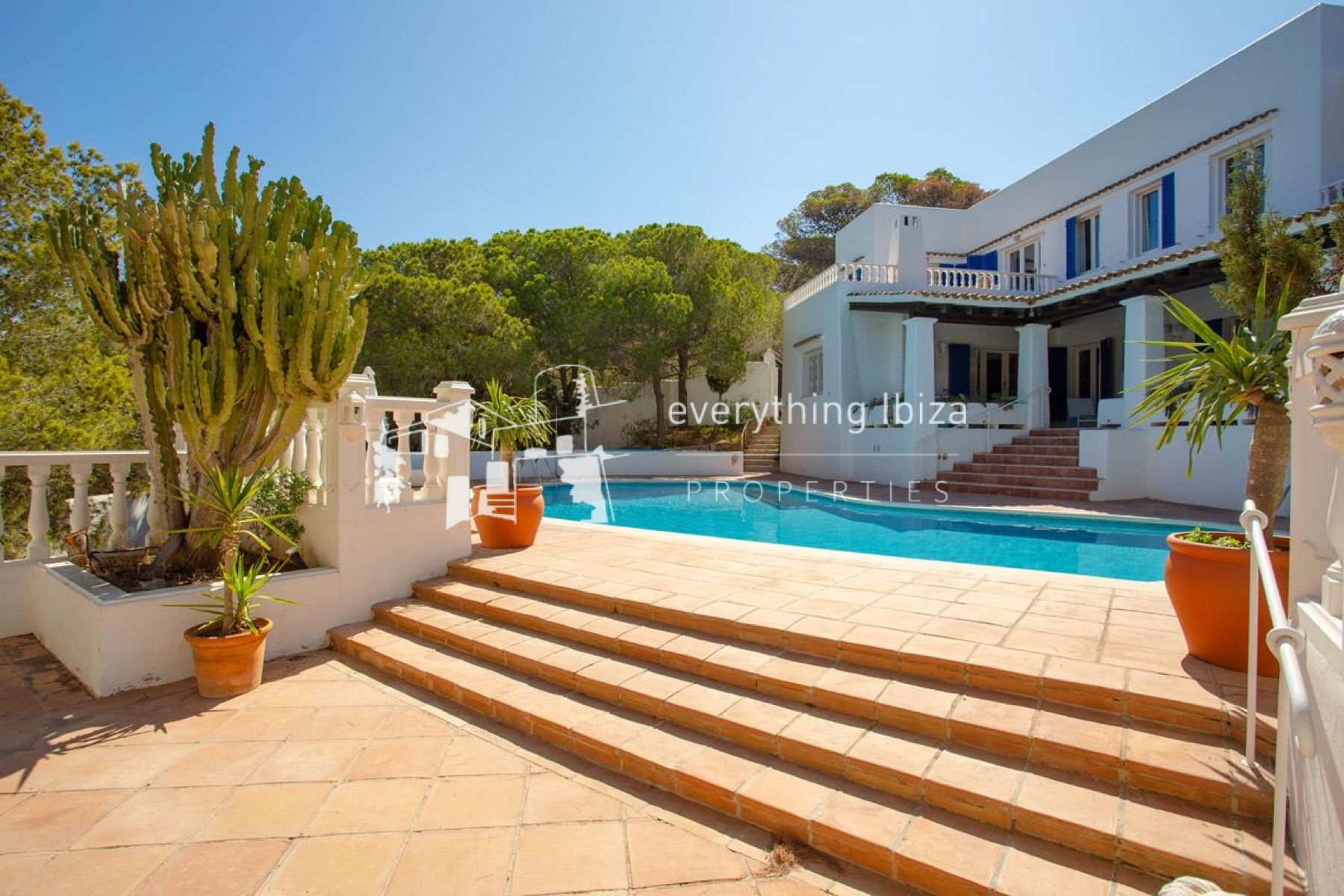 Elegant Licensed Villa with Panoramic Sea Views, Ultimate Privacy & Timeless Mediterranean Appeal - ref. 1878 - by everything ibiza Properties