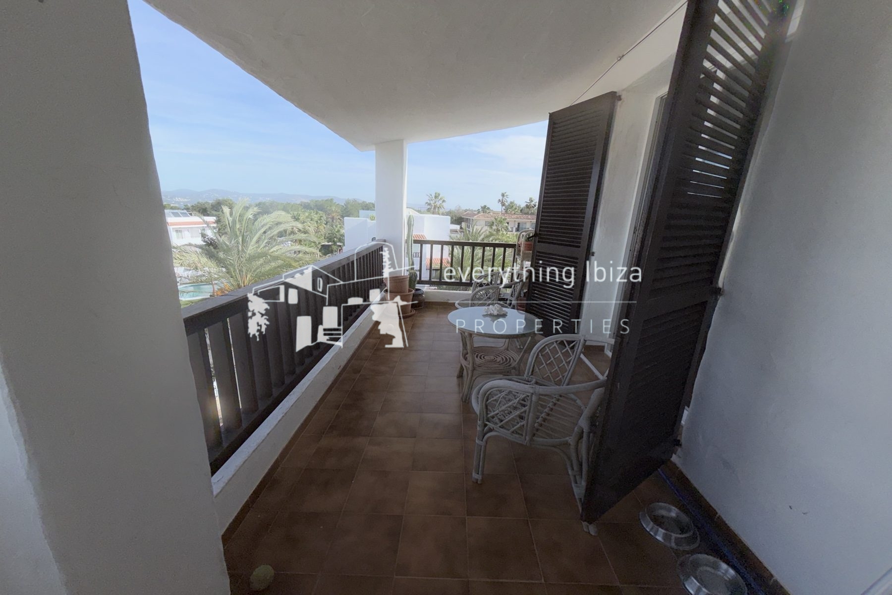 Cosy Homely Penthouse Apartment Close to the Nearby Beach with Sea and Coastal Views - ref. 1879 - by everything ibiza Properties