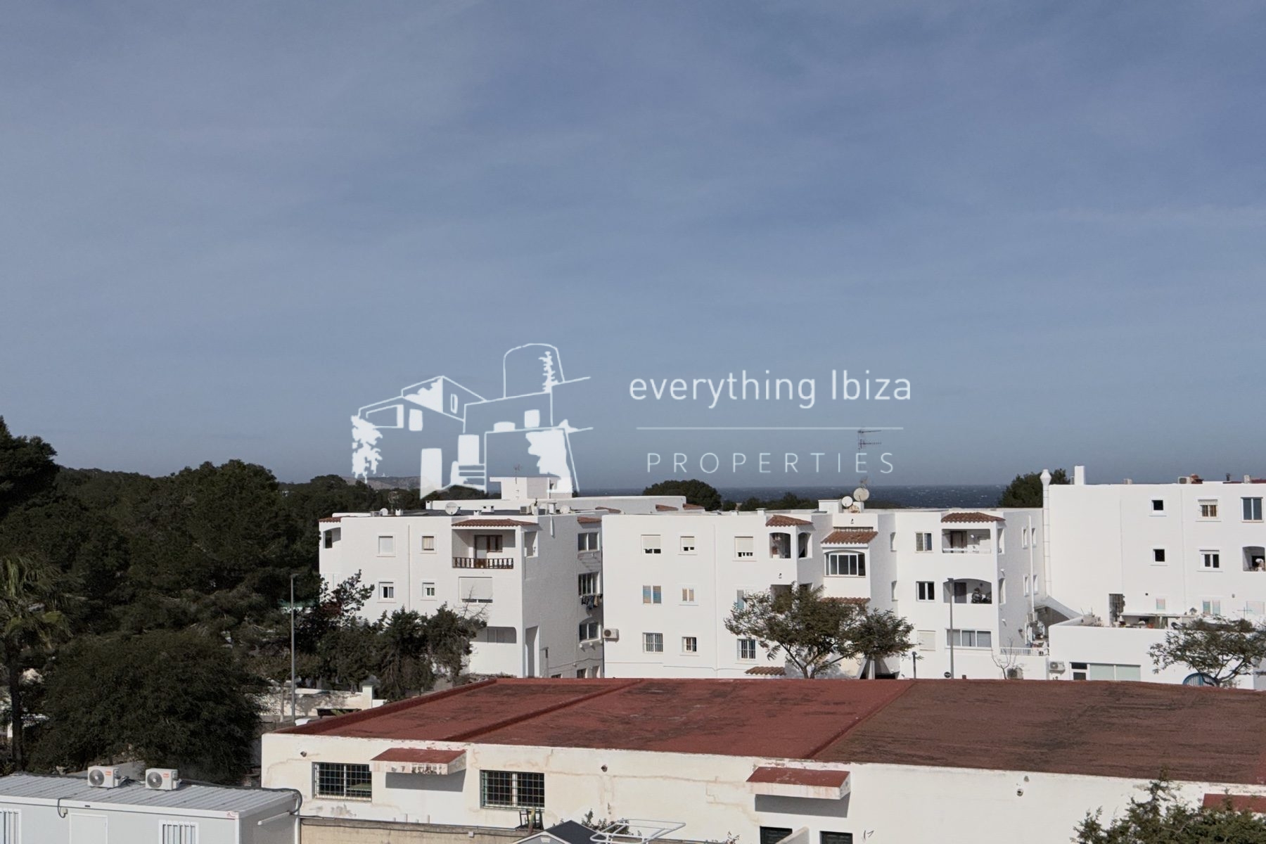 Cosy Homely Penthouse Apartment Close to the Nearby Beach with Sea and Coastal Views - ref. 1879 - by everything ibiza Properties