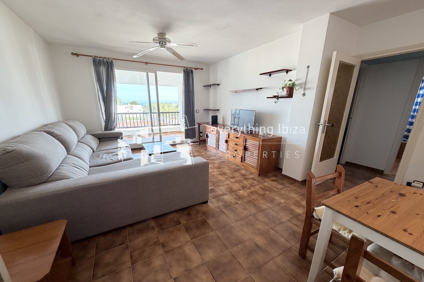 Cosy Homely Penthouse Apartment Close to the Nearby Beach with Sea and Coastal Views - ref. 1879 - by everything ibiza Properties