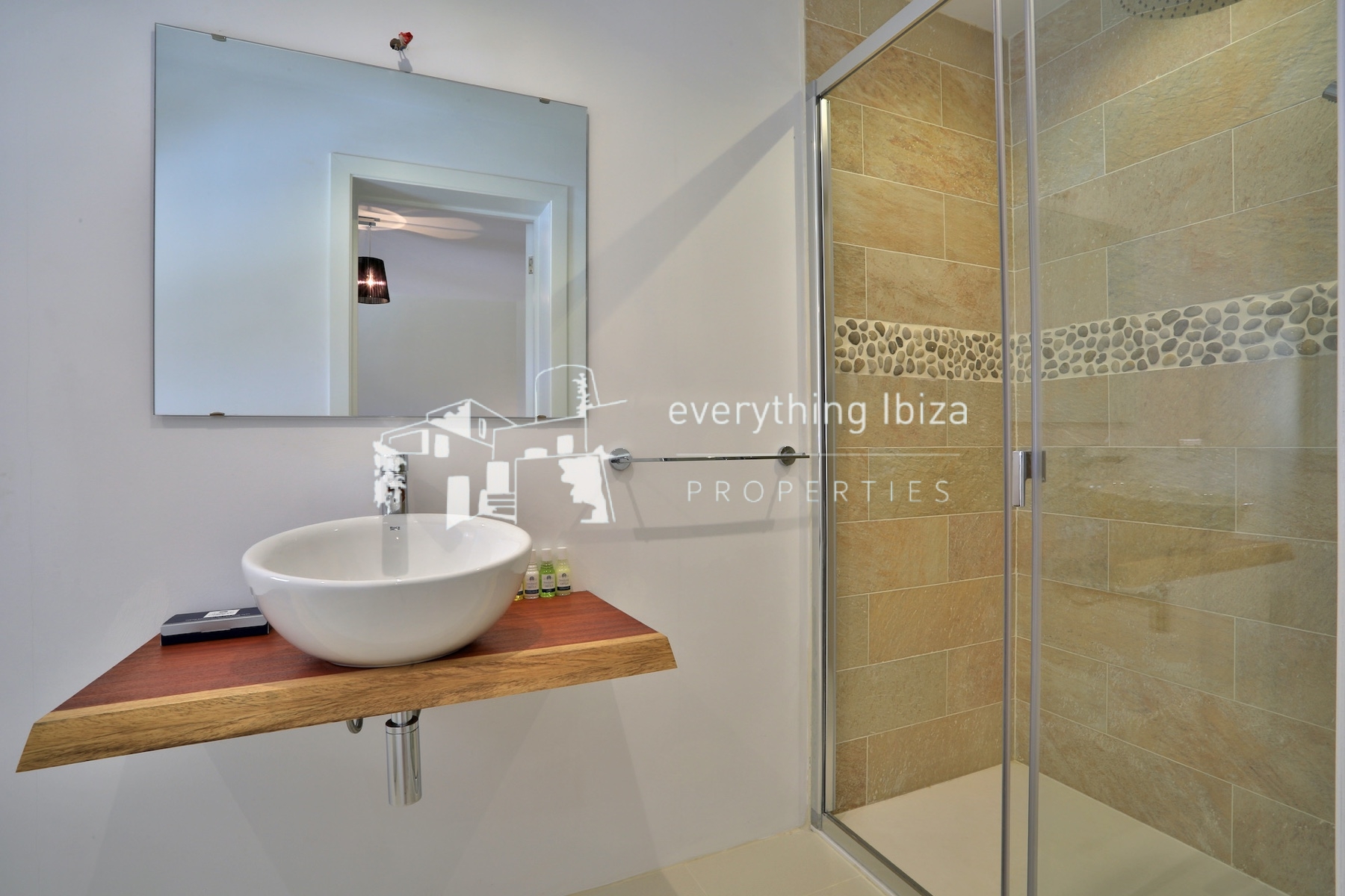 A Magnificent Elevated Villa with Private Pool Offering Stunning Sea and Sunset Views - for sale by everything ibiza Properties - ref. 1883