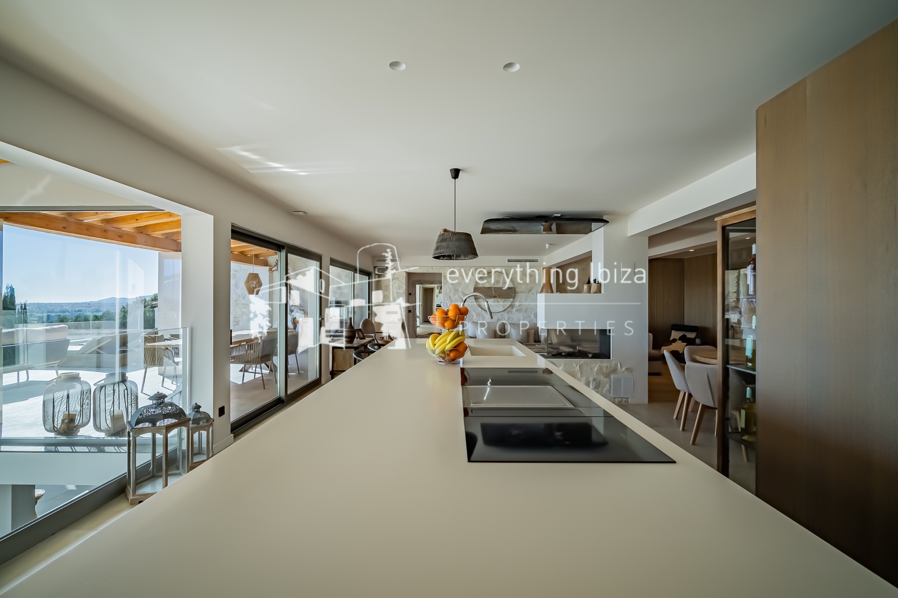 Exceptional Luxury Private Residence with Panoramic Views, Super Sports & Wellness Facilities - for sale by everything ibiza Properties - ref. 1884