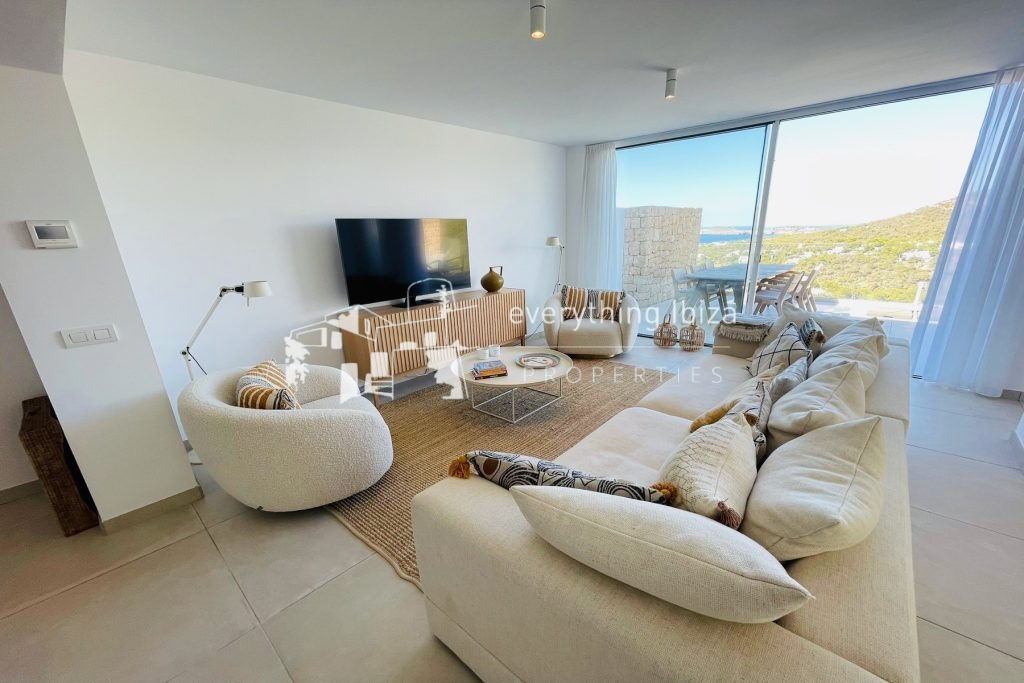 Luxury Penthouse Duplex Apartment in Cala Vadella with Stunning Sea and Sunset Views in Cala Vadella — Penthouse